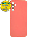 Capa Silicone Aveludada + Película 3D Compatível Samsung A14