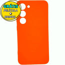 Capa Silicone Aveludada + Película 3D Compatível Samsung S23