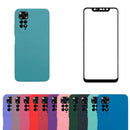 Capa Aveludada + Película 3D Compatível Redmi Note 11 / 11s