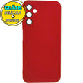 Capa Silicone Aveludada + Película 3D Compatível Samsung A14