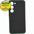 Capa Silicone Aveludada + Película 3D Compatível Samsung S23