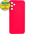 Capa Silicone Aveludada + Película 3D Compatível Samsung A14