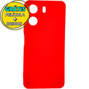 Capa Silicone Aveludada + Película 3D Compatível Redmi 13C