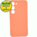 Capa Silicone Aveludada + Película 3D Compatível Samsung S23
