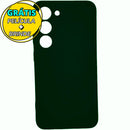 Capa Silicone Aveludada + Película 3D Compatível Samsung S23
