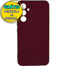 Capa Silicone Aveludada + Película 3D Compatível Samsung A54