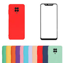 Capa Aveludada + Película 3D Compatível Xiaomi Redmi Note 9s