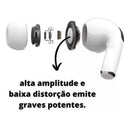 Fone De Ouvido Bluetooth Sem Fio Compatível Android Iphone