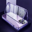 Case Auto Glass 360º (Linha dos iPhones 14 ao 16 pro max)