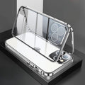Case Auto Glass 360º (Linha dos iPhones 14 ao 16 pro max)