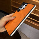 Case de Couro Matte com Magsafe - Samsung