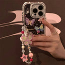 Capa Butterfly 3D + chaveiro - iPhone