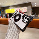Case Clear Anti impacto com suporte MagSafe - Samsung