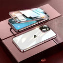 Case Auto Glass 360º (Linha dos iPhones 14 ao 16 pro max)