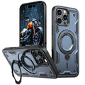 Case Metal com Apoio | Suporte MagSafe 360º