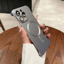 Case Luxury Ultrafina c/ MagSafe e Proteção das Lentes - iPhone