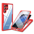 Capa 360º Vermelho - Proteção completa para seu Samsung