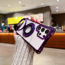 Case Clear Anti impacto com suporte MagSafe - Samsung