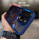 Case Premium Luxo c/ MagSafe - Dupla Camada de Proteção