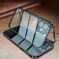 Case Auto Glass 360º (Linha dos iPhones 14 ao 16 pro max)