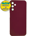 Capa Silicone Aveludada + Película 3D Compatível Samsung A14