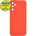 Capa Silicone Aveludada + Película 3D Compatível Samsung A14