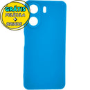 Capa Silicone Aveludada + Película 3D Compatível Redmi 13C