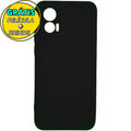 Capa Silicone Aveludada+Película 3D Compatível Edge 30 Lite