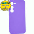 Capa Silicone Aveludada + Película 3D Compatível Samsung S23