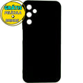 Capa Silicone Aveludada + Película 3D Compatível Samsung A14
