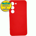 Capa Silicone Aveludada + Película 3D Compatível Samsung S23