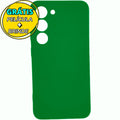 Capa Silicone Aveludada + Película 3D Compatível Samsung S23