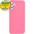 Capa Silicone Aveludada + Película 3D Compatível Samsung A14