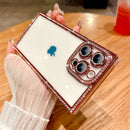Case | Capa Retangular Diamente - iPhone