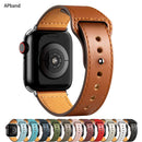 Pulseira de couro p/ iWatch series 3 4 5 6 SE 7