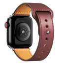 Pulseira de couro p/ iWatch series 3 4 5 6 SE 7