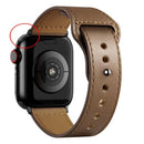 Pulseira de couro p/ iWatch series 3 4 5 6 SE 7