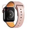 Pulseira de couro p/ iWatch series 3 4 5 6 SE 7