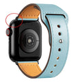 Pulseira de couro p/ iWatch series 3 4 5 6 SE 7