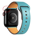 Pulseira de couro p/ iWatch series 3 4 5 6 SE 7