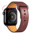 Pulseira de couro p/ iWatch series 3 4 5 6 SE 7