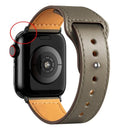 Pulseira de couro p/ iWatch series 3 4 5 6 SE 7