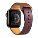 Pulseira de couro p/ iWatch series 3 4 5 6 SE 7