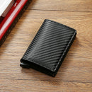 Carteira Carbon Fiber c/ Proteção Anti Rfid NFC - 25% OFF Somente Hoje